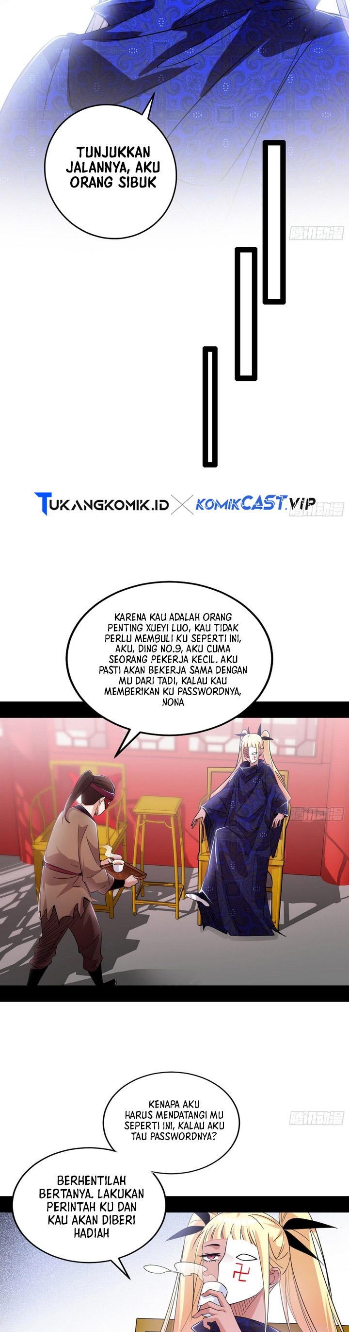 I’m An Evil God Chapter 399
